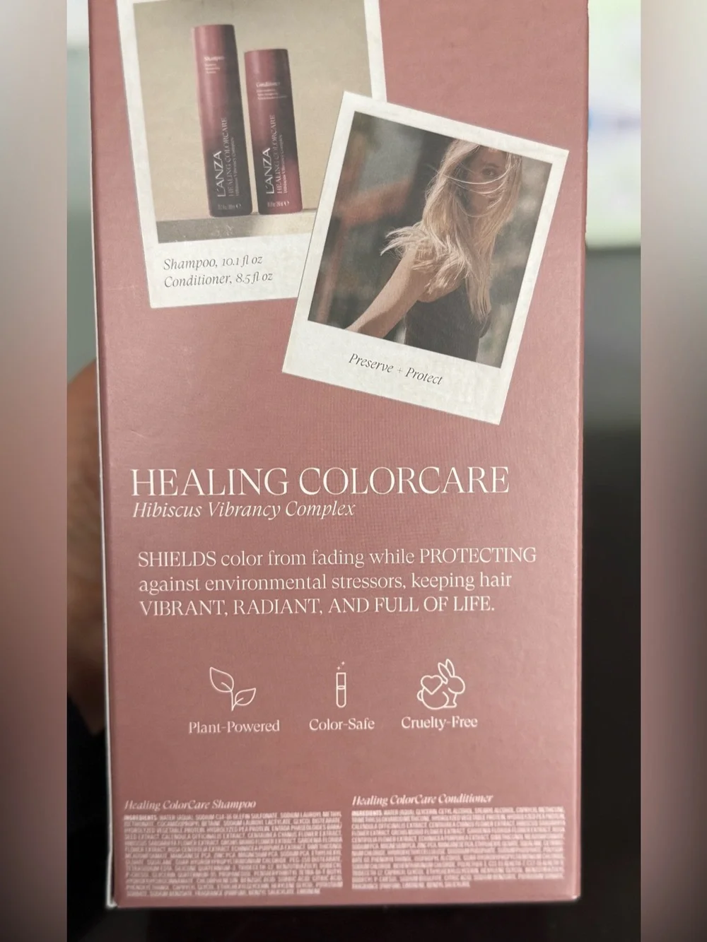 L'ANZA Healing ColorCare Shampoo & Conditioner Duo Gift Set Preserve Protect
